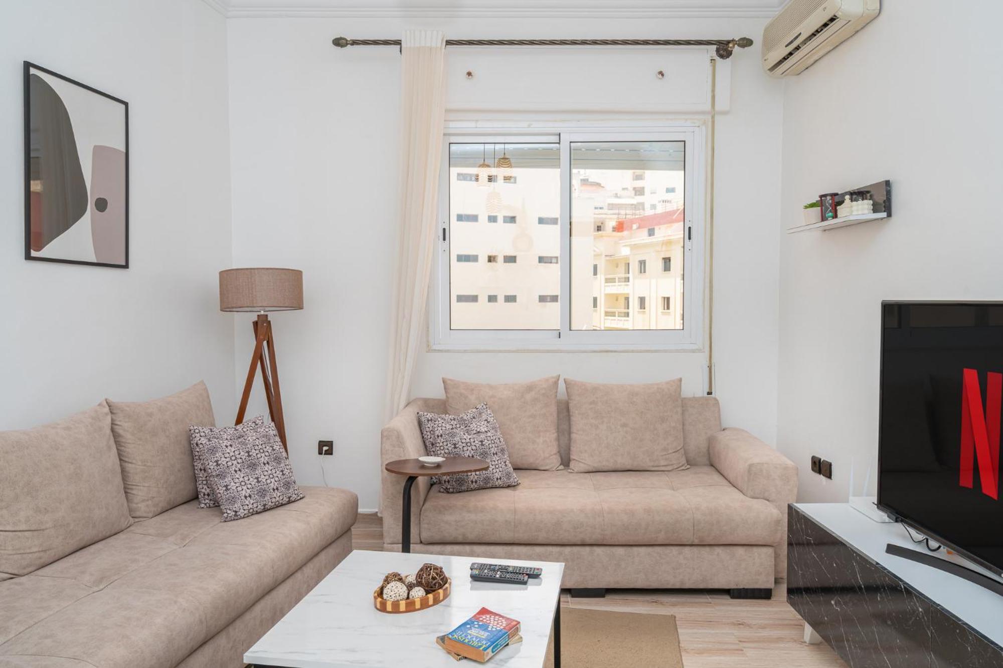 Appartement Ensolleille Au Coeur De Tanger Exterior foto